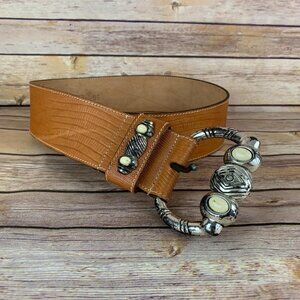 Adoppia Vita 95 27″-31″ Made In Italy Leather Belt